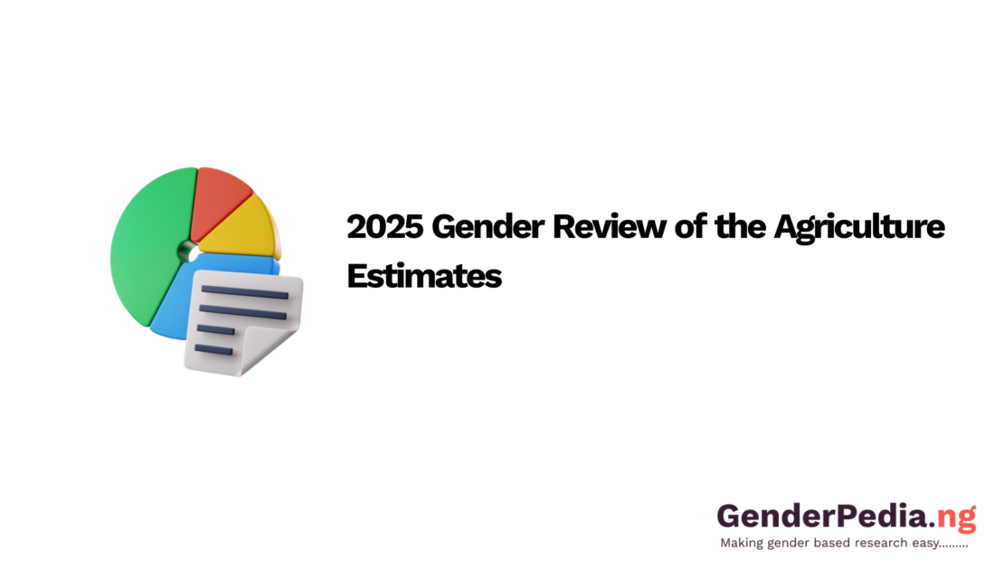 2025 Gender Review of the Agriculture Estimates