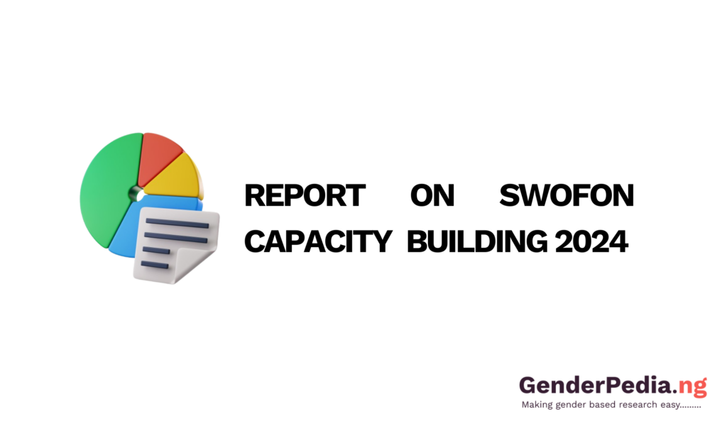 Empowerment starts with knowledge! The "REPORT ON SWOFON CAPACITY BUILDING 2024" provides an in-depth analysis of the progress, challenges, and impact of capacity-building initiatives for the Small-Scale Women Farmers Organization in Nigeria (SWOFON).