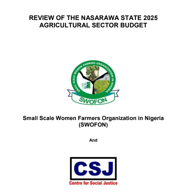 REVIEW OF THE NASARAWA STATE 2025